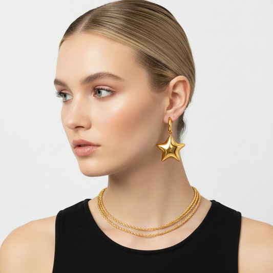 Tatum Earrings - Gold