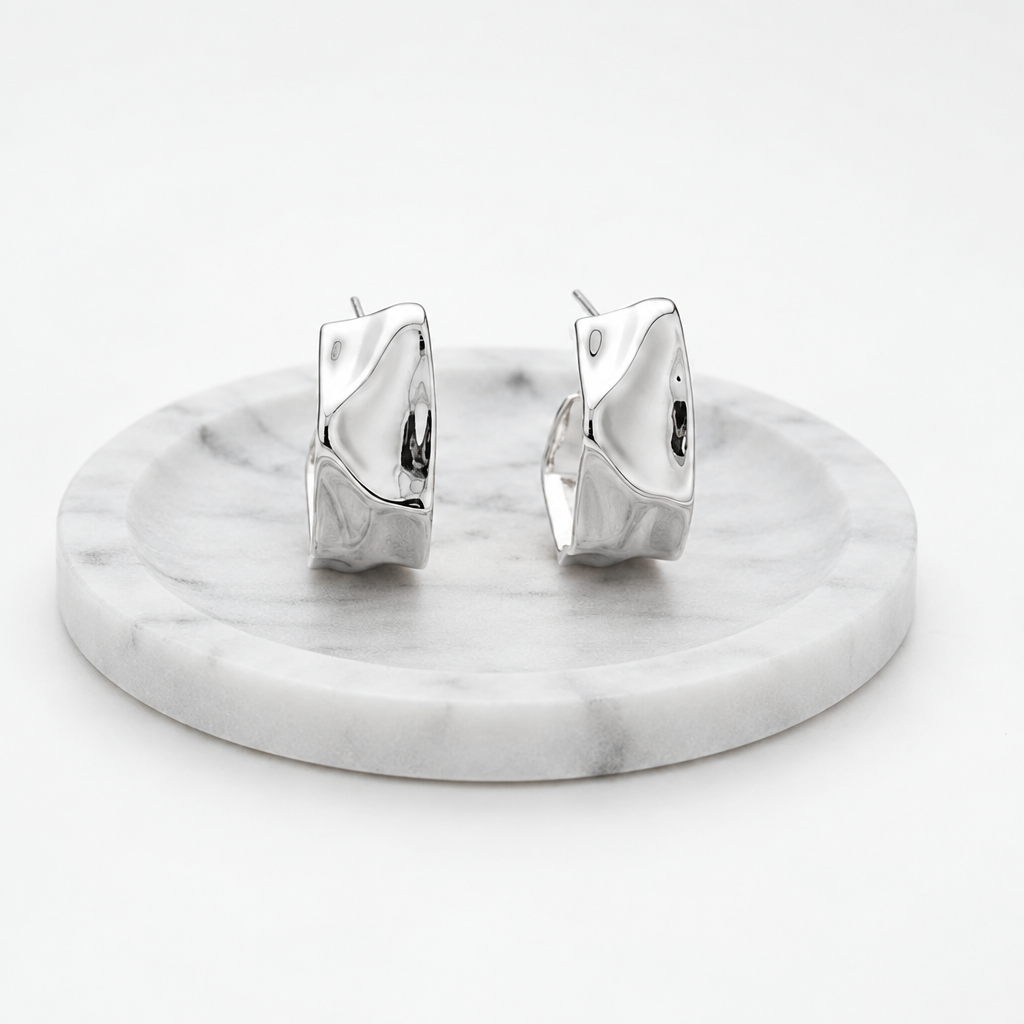 Sarah Earrings - Silver