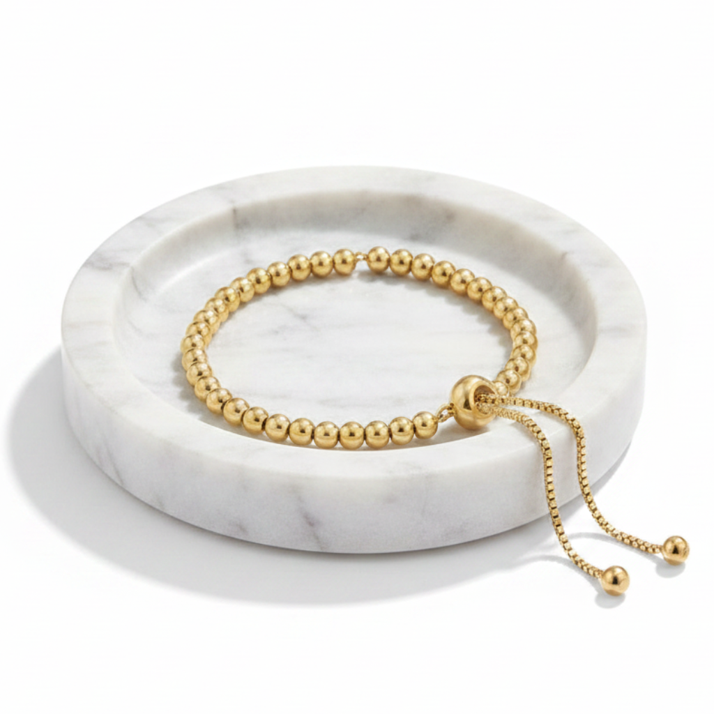 Millie Gold Bead Bracelet