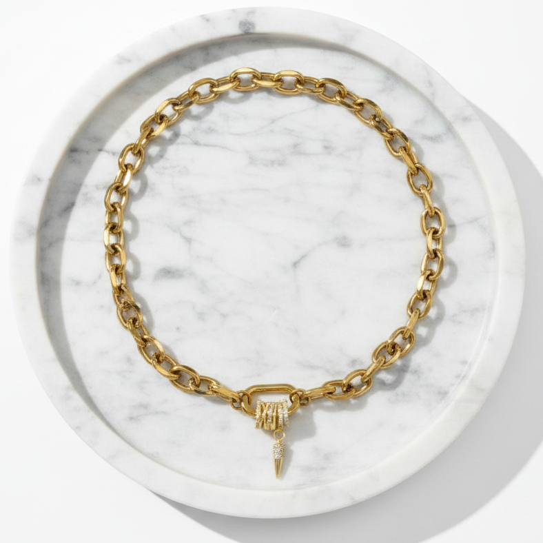 Cleo Carabineer Necklace
