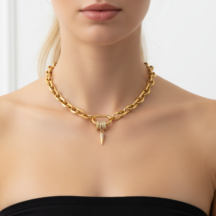 Cleo Carabineer Necklace