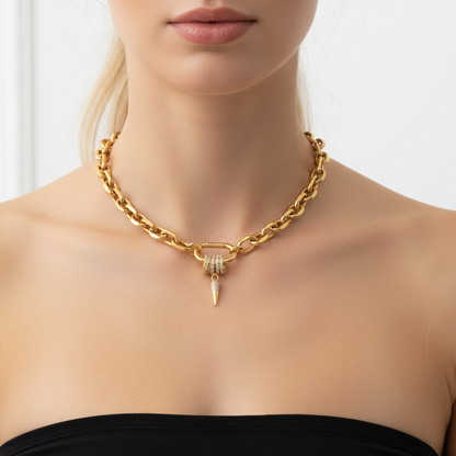 Cleo Carabineer Necklace