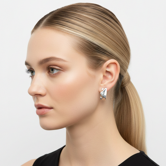 Sarah  Earrings - Silver