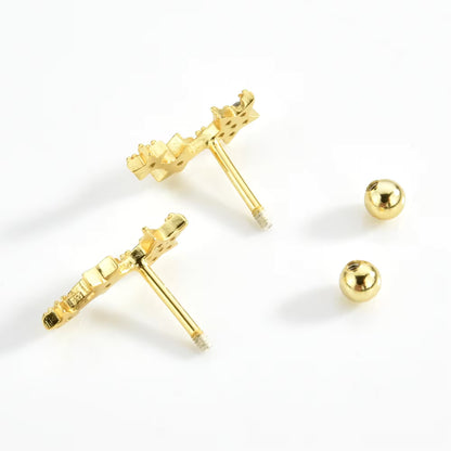 Kaia Star Earrings - Gold