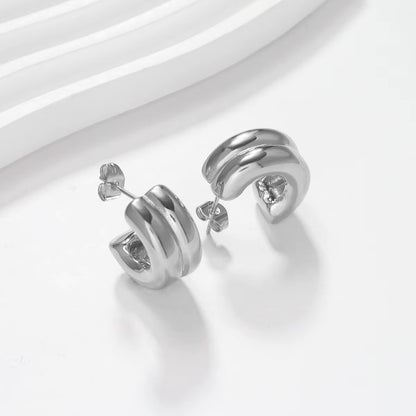 Gina Earrings - Silver