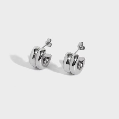 Gina Earrings - Silver