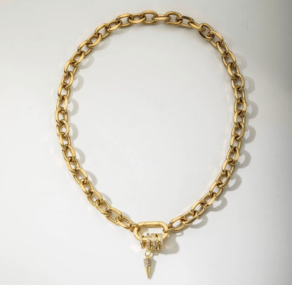 Cleo Carabineer Necklace