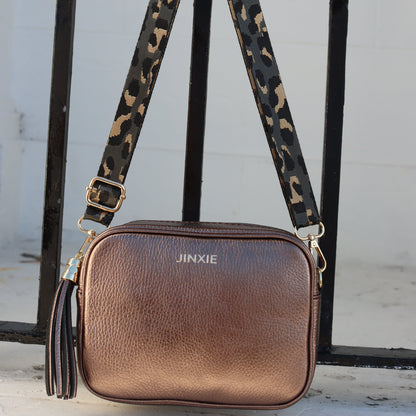 Mini Leopard Dark Grey