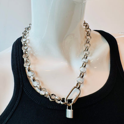 silver rollo chain