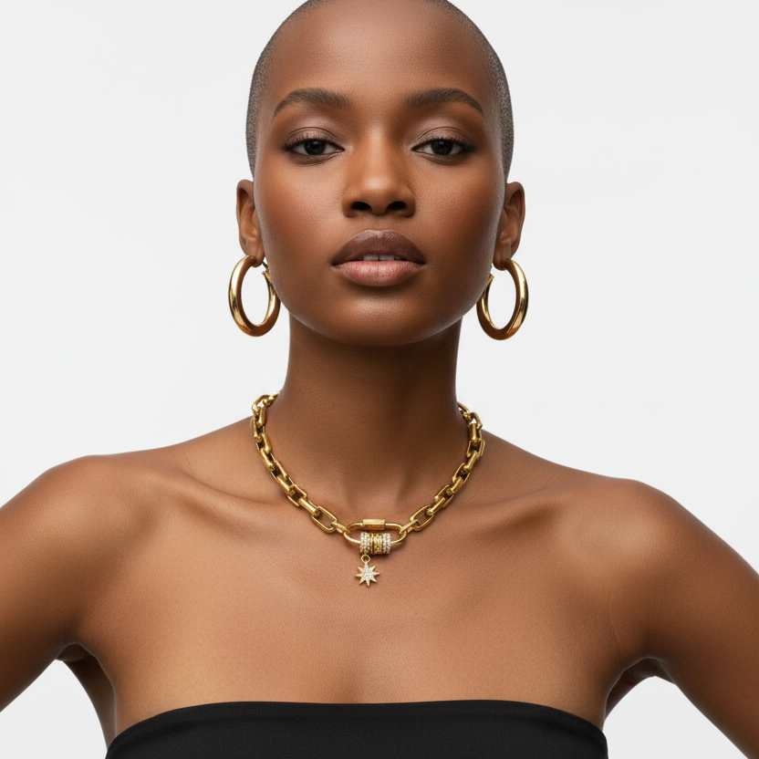 Minka Carabineer Necklace
