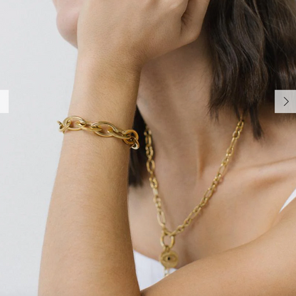 Reid-goldlink-hollow-bracelet-waterproof-non-tarnish