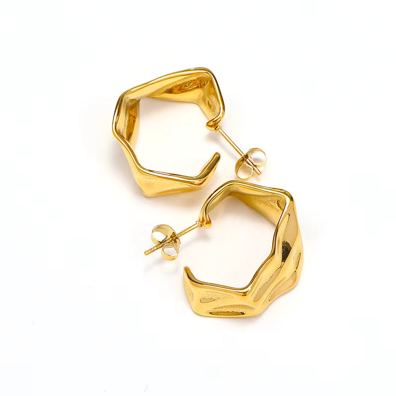 Sarah  Earrings - Gold