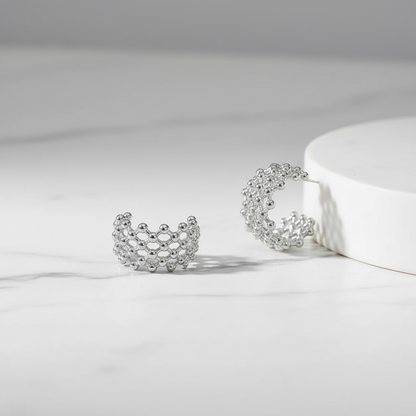 Mae Silver Earrings