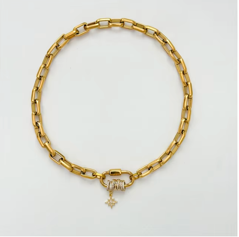 Minka Carabineer Necklace