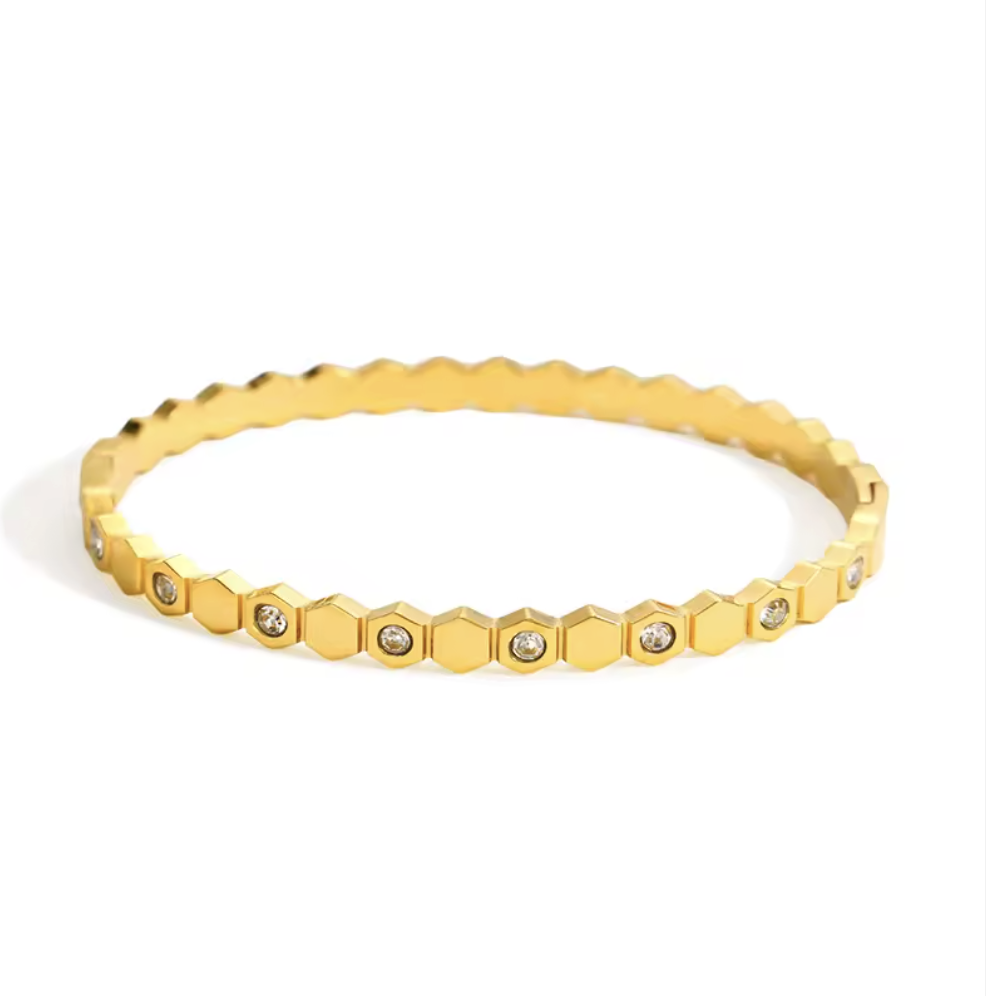 Faith Gold Bracelet