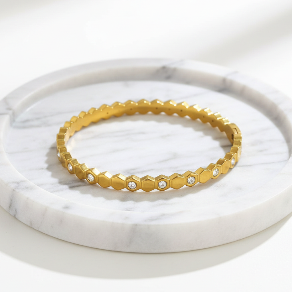Faith Gold Bracelet