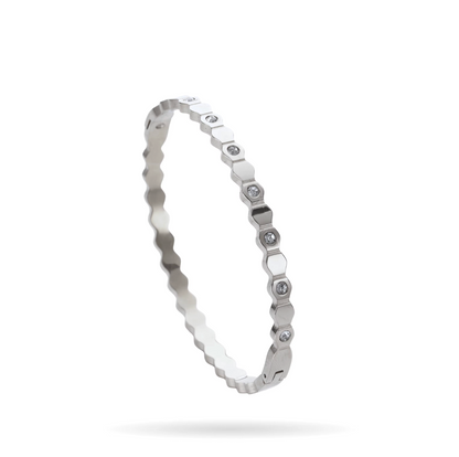 Faith Silver Bracelet