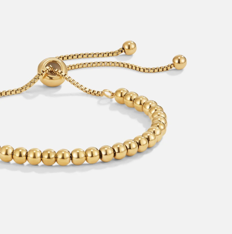 Millie Gold Bead Bracelet