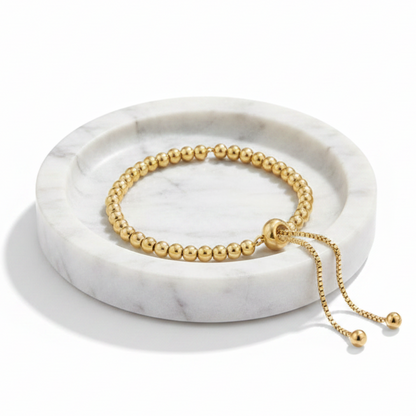 Millie Gold Bead Bracelet