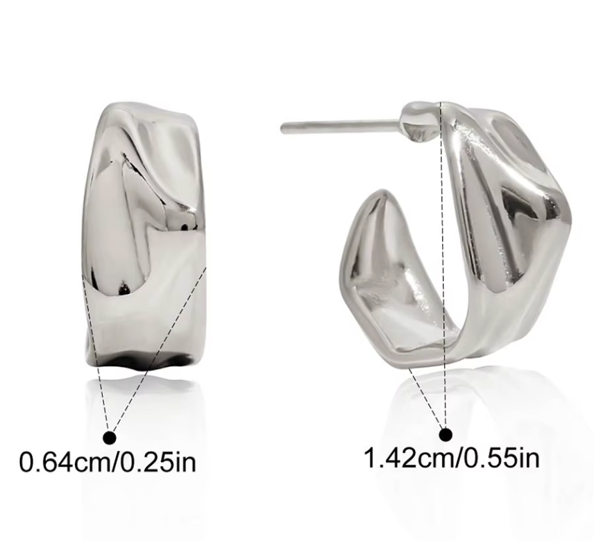 Sarah  Earrings - Silver