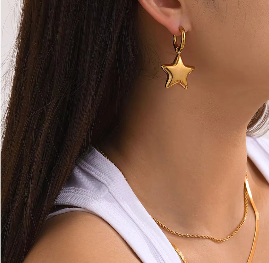 Tatum Earrings - Gold