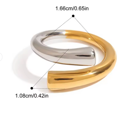 Emily Two Tone Ring