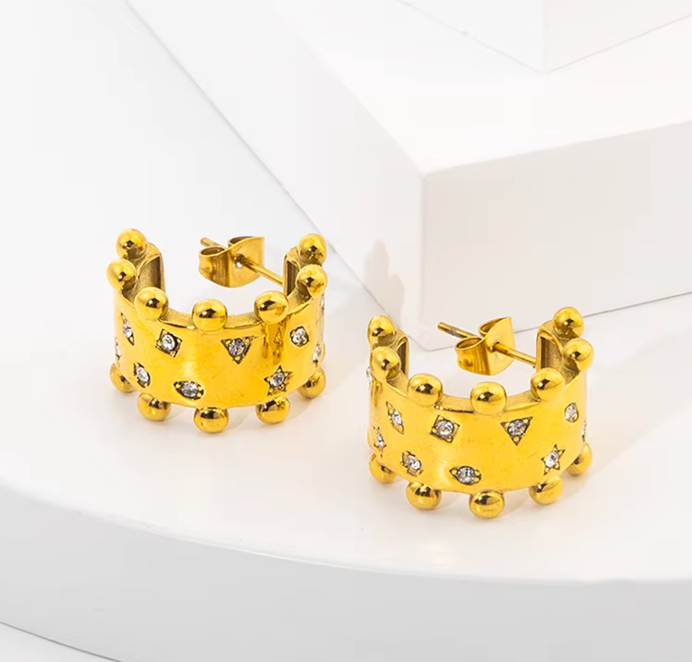 Hera Earrings Gold