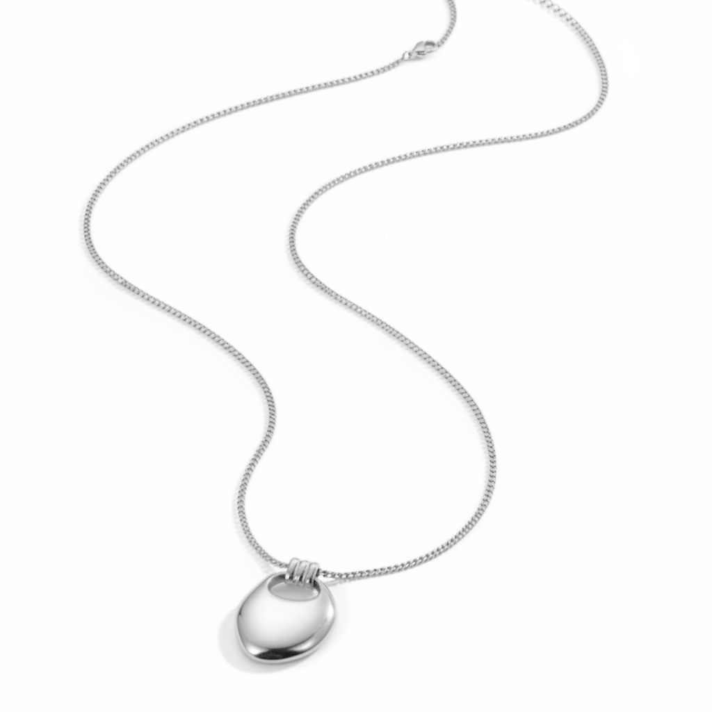 Hayley Necklace - silver