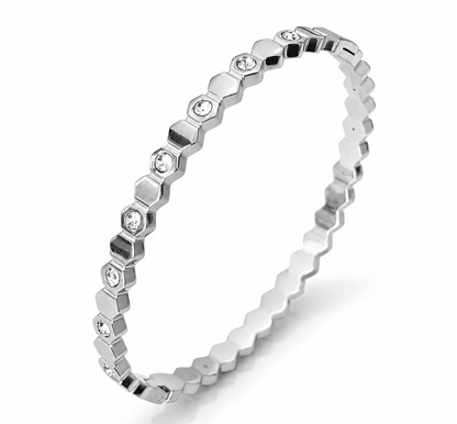 Faith Silver Bracelet