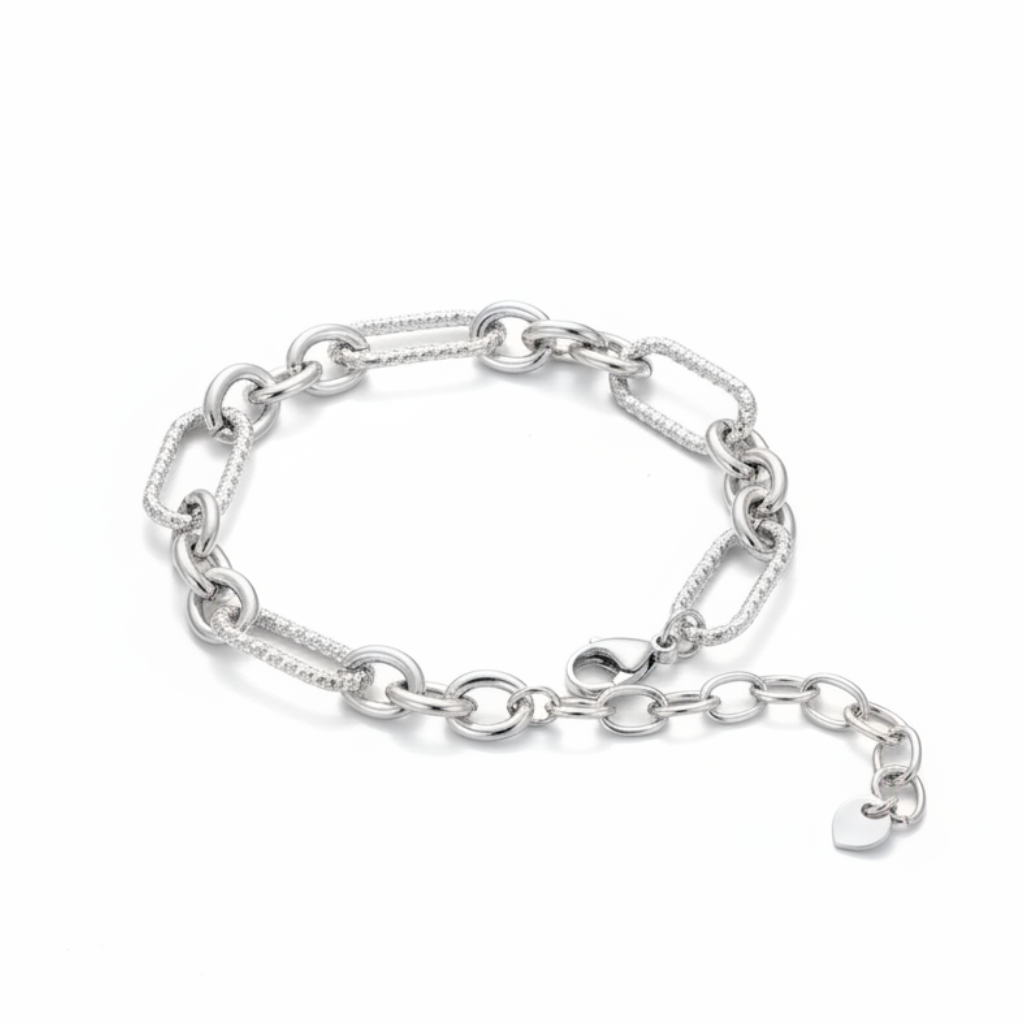 Reece Silver Bracelet