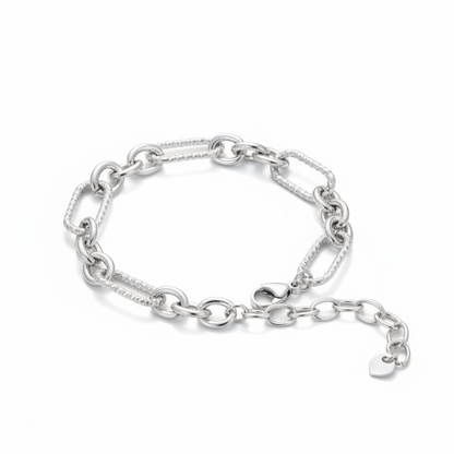 Reece Silver Bracelet
