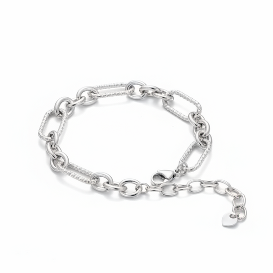 Reece Silver Bracelet