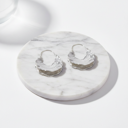 silver earrngs
