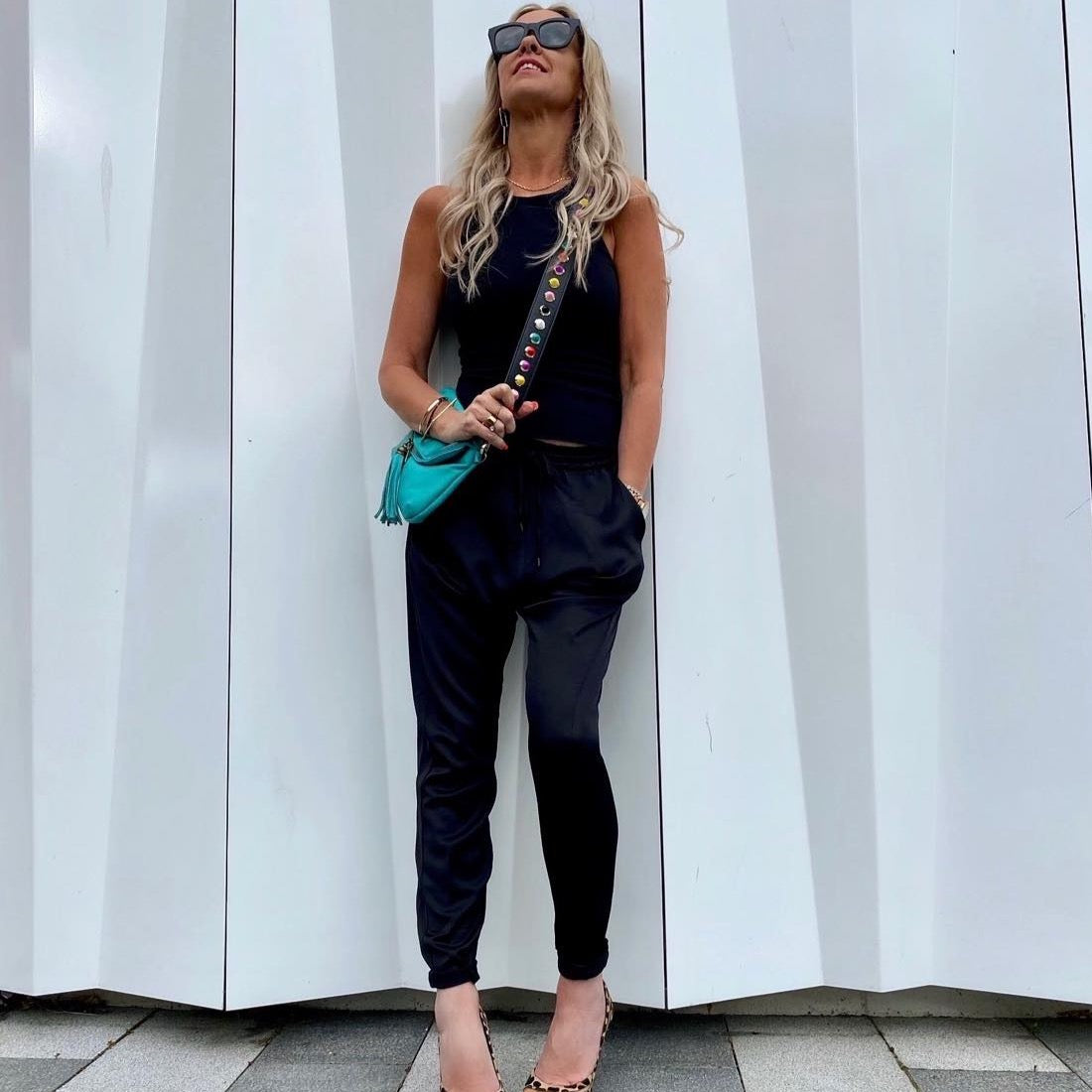 Studded Strap - Rainbow