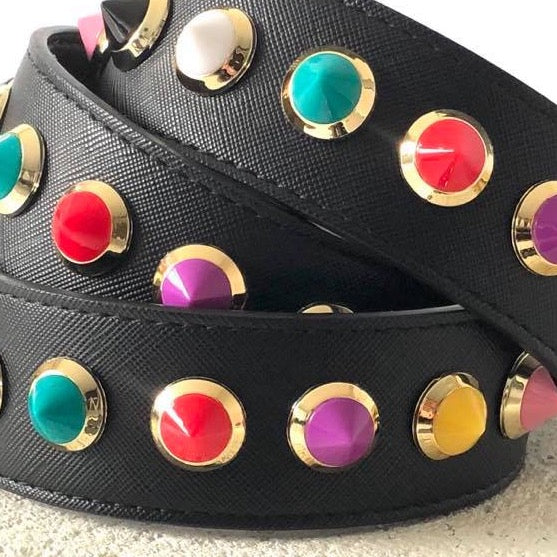 Studded Strap - Rainbow