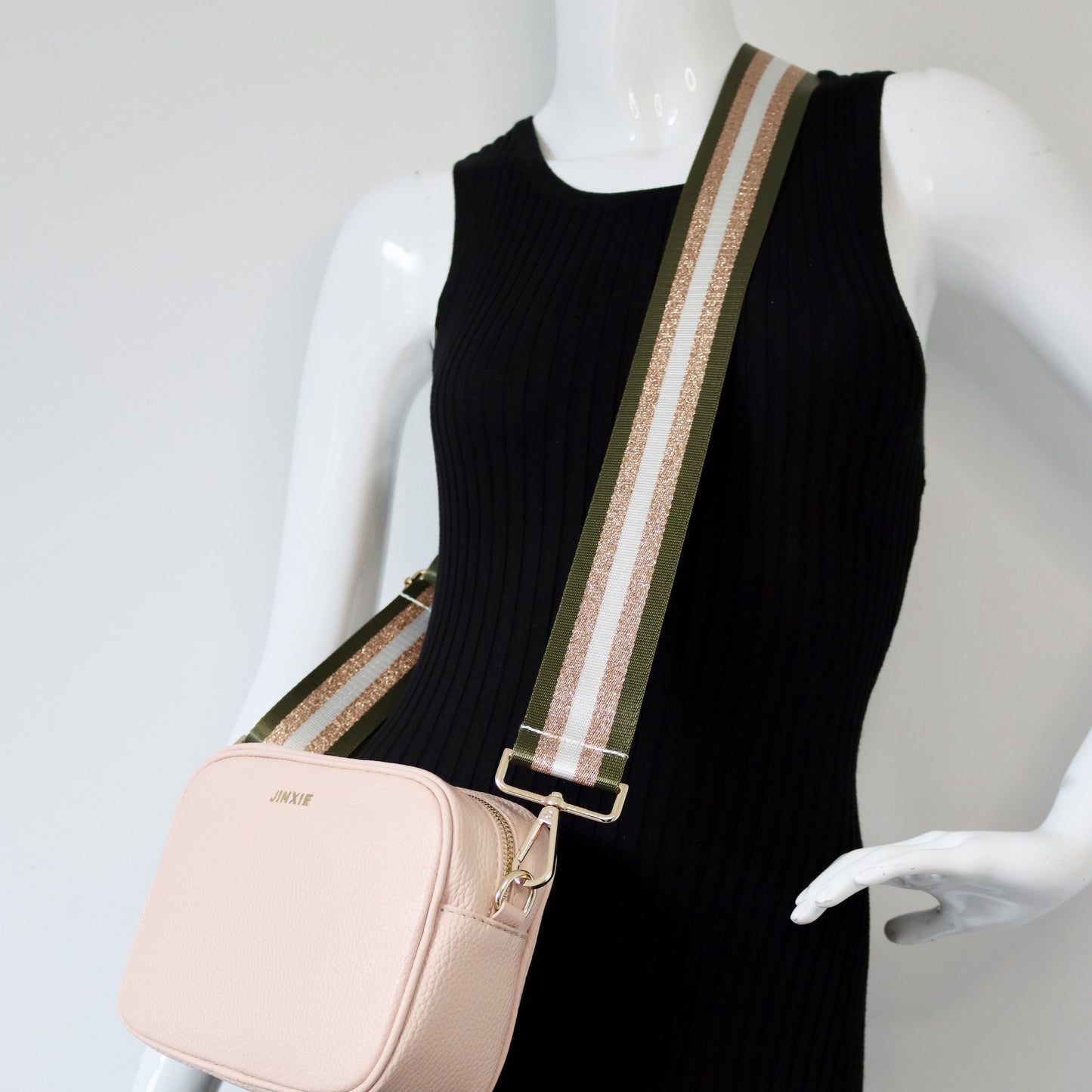 Stripe - Olive | Gold | White